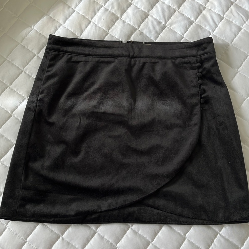 Blake suede mini skirt